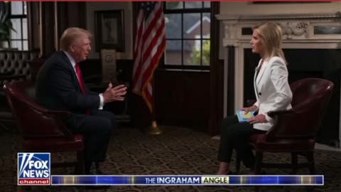 President Trump interview on Ingram Angle part 3