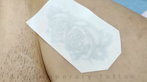 how to make A temporary tattoo video instructions