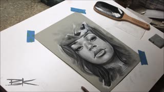 Time lapse captures artist's amazing creativity