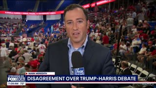 Trump proposes presidential debate with Harris on Fox News