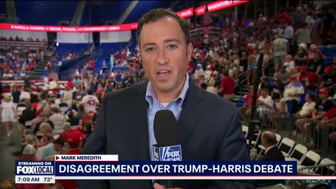 Trump proposes presidential debate with Harris on Fox News