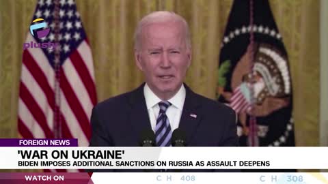 Ukraine War Joe Biden aImpose new sanctions on Russia