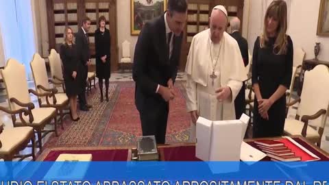 Scioccanti le parole di Papa Bergoglio "audio amplificato alla fine"