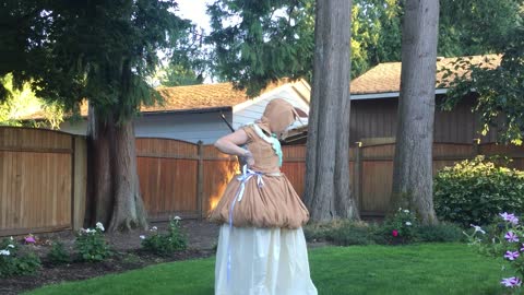 Eeveelution dress! I dabble in costumes