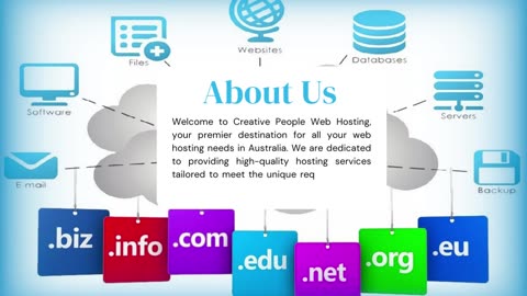 Free SEO Optimised Landing Page - Creative People Web Hosting