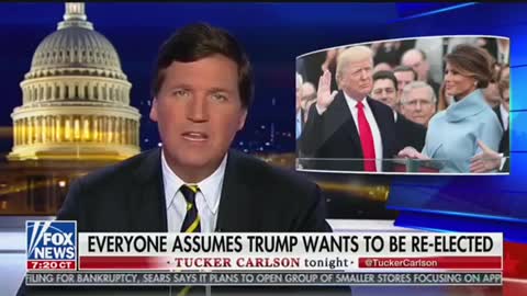 Tucker Carlson Asks If Trump Wants To Be Re-elected