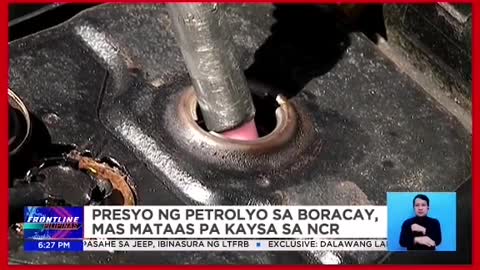 Watersports activities sa Boracay,apektado rin ng oil price hikes
