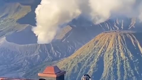 view of Bromo - Indonesia