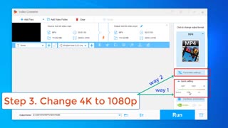 How to Convert 4K Video to 1080p on PC?