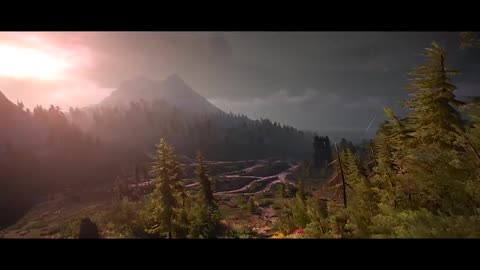 The witcher 3 wild hunt scenery trailer