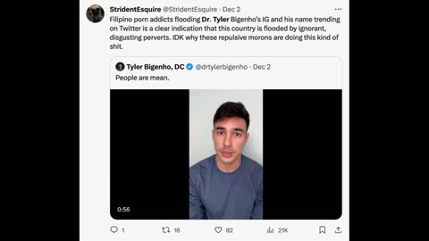Dr. Tyler Bigenho Addresses Sex Scandal, Claims He's a Victim of Extortion and Blackmail