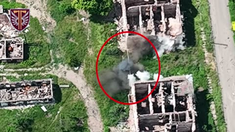 🎯 Ukraine Russia War | UA Drone Footage: Russian Soldier Hit by Mortar Fire in Bakhmut | RCF