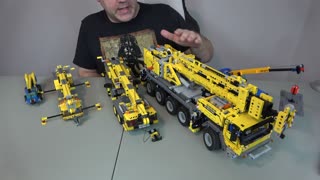 Unboxing Lego 60324 Mobile Crane Set