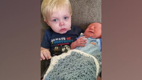 Funniest Baby And Sibling Trouble