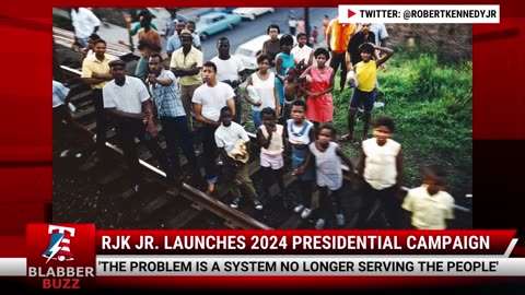 RJK Jr. Launches 2024 Presidential Campaign