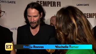 Matrix 4 Keanu Reeves Reveals His First Impression of the Script! (Exclusive)