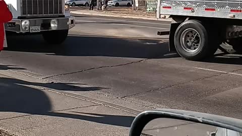 Convoy Leaving Tucumcari