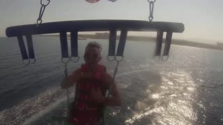 Parasailing in Cyprus