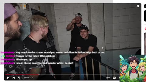 Sam And Colby Most Haunted Prison (ft. The Boys) Reaction and Chatting
