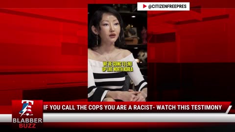 If You Call The Cops You Are A Racist- Watch This Testimony