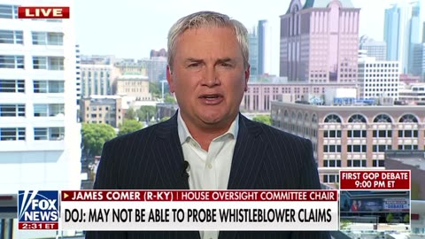 James Comer: We're leading the BIDEN CORRUPTION INVESTIGATION but there’s also another investigation