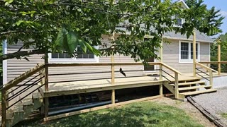 Valentine Contracting (Building a deck with roof)