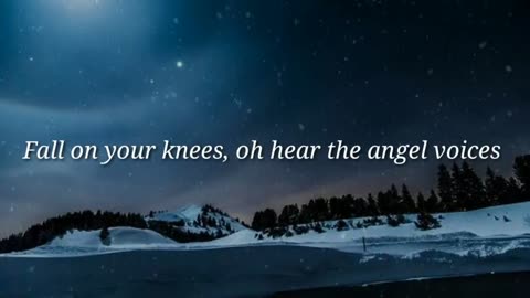 O Holy Night Lyric Video - By Hometown