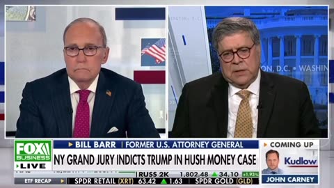 Barr says we have crossed the rubicon and calls the persecution of President Trump an abomination