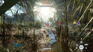 Star Wars Battlefront II Galactic Assault: Kashyyyk Galactic Republic Gameplay