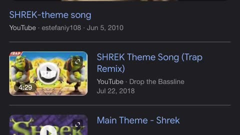 Shrek Theme Song