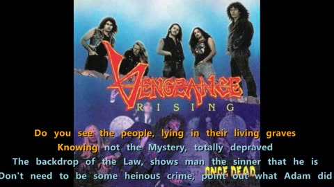 Vengeance Rising - Among the Dead [living karaoke]