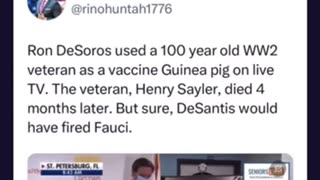 Trump Truth: So Much for Ron Desantis being “Anti-Vax”