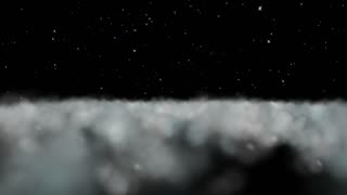 Flying Above the Clouds in a Starry Night - Free Movie Effects