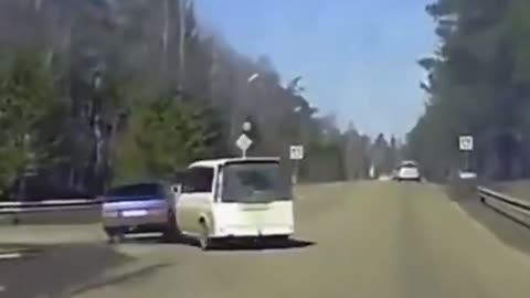 car crash compilation on the road