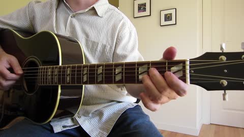 "Nellie Kane" on guitar. Free bluegrass guitar lesson