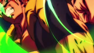 The amazing fight between Gogeta vs Broly, Dragon Ball Super Broly. I LOVE THEM BOTH!