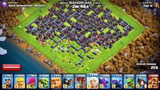 Double Canons VS Troops😱😱 ! MOST SATISFYING ATTACK 2023!!!🔥🌈- Clash of clans