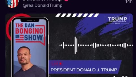 DAN BONGINO SHOW ON CALL WITH PRESIDENT TRUMP