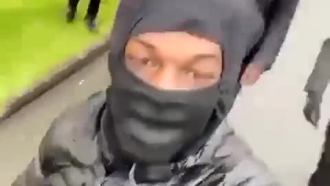 African migrants with machetes terrorizing Irish neighborhoods.