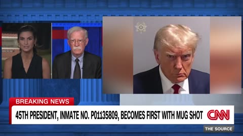 Bolton on Trump booking photo: 'He looks like a thug'