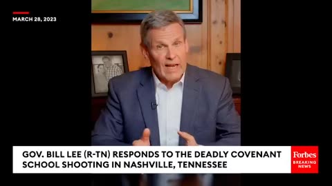 JUST IN- Tennessee Gov. Bill Lee Reveals His Wife Was Good Friends With Nashville School Victim