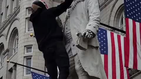 Historic monuments in Washington DC were vandalized and desecrated by pro-Palestine protestors