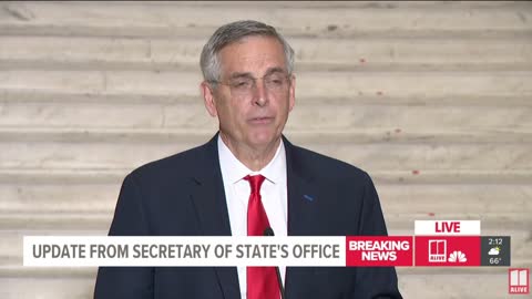 Georgia Secretary of State confirms runoff between Warnock and Walker