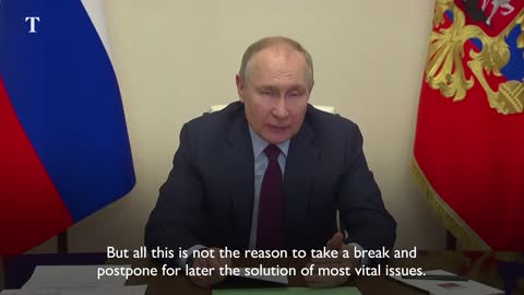 Putin: Ukrainian territories annexed in September are facing “difficulties”