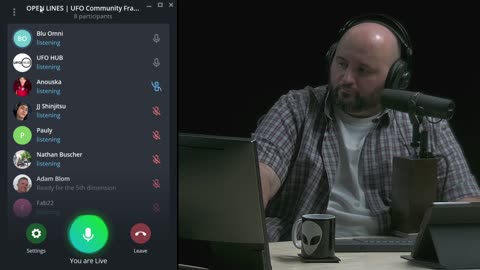 Open Lines on Telegram | Topic: UFO Community Fracture, META EXP Update | UFO HUB Live Stream #39
