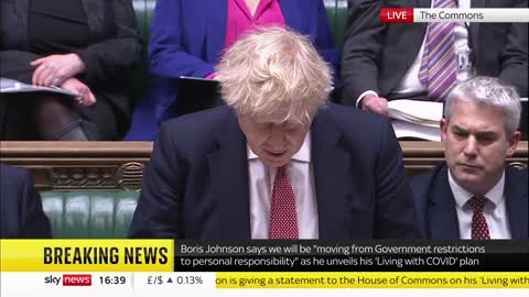 Boris Johnson Announces All Remaining COVID Rules Will End in England