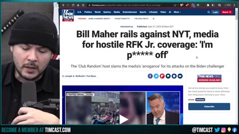 Bill Maher DEFENDS RFK Jr, SLAMS Media For LYING About Everything, DeSantis SLIPS In GOP Polls