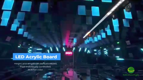 LED Acrylic Board, Excellent Club Ceiling Decoration