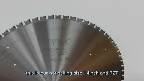 355x66T Cermet Tip Carbide Saw Blade For Metal Cutting