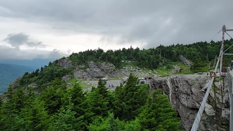 Mile high bridge Grandfather Mountain